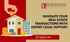 Streamline Your Real Estate Transactions with Our Expertise!

While real estate transactions may seem easy, more often than not it turns out they are riddled with legal complications. The best real estate transaction attorneys Lake Charles has to offer will come to your aid. Contact Scofield, Gerard, Pohorelsky, Gallaugher & Landry, LLC for more details.
