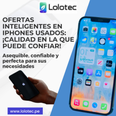 Un iPhone usado en Perú es una excelente opción para quienes buscan tecnología premium a una fracción del costo. Ya sea que estés actualizando tu dispositivo o comprando tu primer iPhone, optar por un modelo usado ofrece un valor increíble sin comprometer la calidad. Con su rendimiento confiable, diseño elegante y características de vanguardia, los iPhones siguen siendo una de las mejores opciones para los usuarios de teléfonos inteligentes en todo el mundo.

Al comprar un iPhone usado, asegúrate de que provenga de un vendedor confiable que ofrezca un dispositivo en buenas condiciones de funcionamiento. Muchas fuentes confiables también brindan garantías y políticas de devolución, lo que te da tranquilidad con tu compra. Desde pantallas Retina vibrantes hasta funciones de seguridad sólidas como Face ID, los iPhones usados ​​brindan toda la funcionalidad que necesitas para el trabajo y el ocio.

Explora el mundo de la tecnología asequible eligiendo un iPhone usado en Perú hoy y descubre por qué los productos Apple son amados por su durabilidad y atractivo atemporal. Perfecto para compradores conscientes del presupuesto que valoran la calidad y el estilo, un iPhone usado es una opción inteligente y sustentable para la vida moderna.