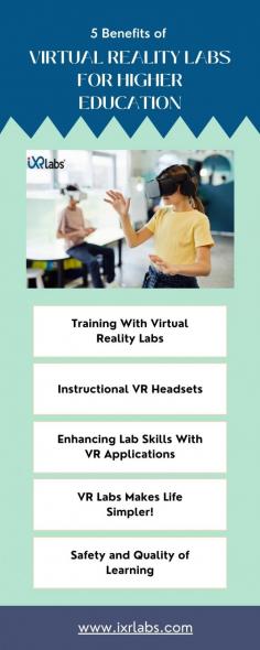 Discover how Virtual Reality Labs transform higher education with immersive, hands-on learning experiences. Explore the top 8 benefits VR brings to modern classrooms, from enhancing engagement to providing safe, cost-effective experimentation.