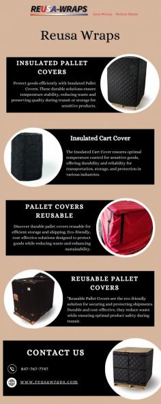 Buy Insulated Pallet Covers & Reusable Pallet Covers for Every Need

Ensure your products reach their destination in the right condition with our Insulated Pallet Covers and Insulated Cart Covers. These pallet covers reusable solutions help in lasting longer, economical and environmental compliance. Buy Reusable Pallet Covers for a cost-effective solution for protecting temperature sensitive products; perfect for logistics and cold chain uses.

Visit here:- https://www.reusawraps.com/insulated-wraps.html