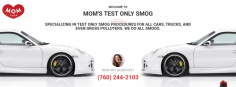 MOM’s Smog Test Only is the best smog station in the Hesperia CA and fast & affordable smog test near you. We smog all vehicles include heavy truck in Apple Valley.
