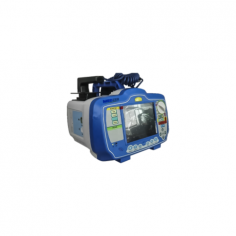 Medzer Biphasic Defibrillator BDFM-1000D features a 7" LCD, manual and synchronized defibrillation with R-wave sync, high-res thermal printing, 3/5-lead ECG, 20-300 BPM heart rate, smart alarms, pacemaker support, and 25 mm/sec ECG sweep for optimal cardiac care.