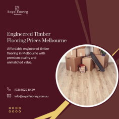 Affordable Engineered Timber Flooring Prices in Melbourne

Check competitive Engineered Timber Flooring Prices Melbourne at Royal Flooring. We offer high-quality flooring solutions designed to suit your style and budget. Explore cost-effective options that deliver exceptional value for your investment