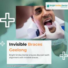 Achieve the perfect smile with invisible braces Geelong at Bright Smiles Care. Our state-of-the-art Invisalign solutions align your teeth discreetly and comfortably to give you the confidence to shine. Visit Bright Smiles Care today and get an appointment scheduled for a chance to have the perfect smile.