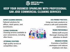 Keep Your Business Sparkling with Professional San Jose Commercial Cleaning Services.