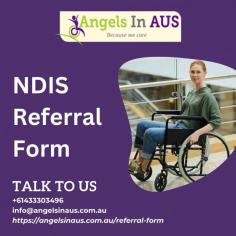 The NDIS referral form for Angels in Aus is designed to facilitate support requests for individuals with disabilities. It captures essential details to connect participants with appropriate services, ensuring tailored care and assistance.