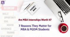 MBA internships are essential for students pursuing PGDM or MBA programs. They provide hands-on experience, enhancing skills like problem-solving, teamwork, and leadership. Internships expose students to various industries, offering valuable networking opportunities and boosting resumes with real-world projects. They help students apply classroom knowledge, build confidence, and gain insights into their future careers. Internship opportunities at Narayana Business School ensure students are well-prepared for the corporate world, with strong industry connections and mentorship, giving them an edge in a competitive job market. 