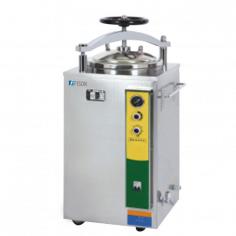 Vertical Autoclave FM-VA-A100

Fison Vertical Autoclave is a CE-certified, 35L top-loading sterilizer with a 134°C temperature and 0.22 MPa pressure. Featuring a quick hand-wheel door, stainless steel baskets and status indicator light, it ensures safe, user-friendly operation. Built with durable 304 stainless steel, it meets strict international standards for reliability and corrosion resistance.