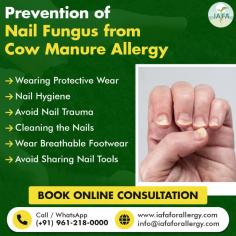 Prevention of Nail Fungus from Cow Manure Allergy