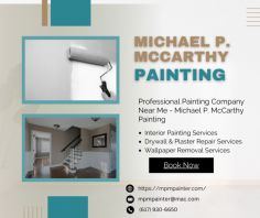 When searching for a reliable and professional painting company near you, Michael P. McCarthy Painting stands out as a trusted name in the industry. We are proud to offer top-tier interior and exterior painting services to residential and commercial clients across Massachusetts and Rhode Island. Whether you’re looking for a complete home transformation or a fresh coat of paint for your business, our team is equipped to deliver stunning results tailored to your needs.
Expert Services for Your Painting Needs
At Michael P. McCarthy Painting, we specialize in a variety of services, including:
Residential Painting: As a leading house painting company near you, we provide meticulous interior and exterior painting to enhance your home's beauty and value.
Commercial Painting: Our commercial painting contractors in Waltham, MA, deliver high-quality finishes to elevate your business's appearance and professionalism.
Wallpaper Removal: For those in Waltham, Bedford, Auburndale, and Cambridge, MA, we offer efficient wallpaper removal services to prepare your walls for a fresh, flawless finish.
Why Choose Us?
Experienced Team: With years of expertise, we bring precision and attention to detail to every project.
Comprehensive Services: From wallpaper removal to residential and commercial painting, we are your one-stop solution.
Locally Trusted: Serving communities in Waltham, Auburndale, and beyond, we take pride in being the go-to painting company in MA.
Transform Your Space Today
Whether you need a residential painter near you or expert assistance with wallpaper removal services in Waltham, Michael P. McCarthy Painting is here to help. Our team combines skill, efficiency, and high-quality materials to exceed your expectations on every project.
Contact us today to schedule a consultation and experience why we’re the top choice for painting companies near you. Let us bring vibrant colors and flawless finishes to your space!
