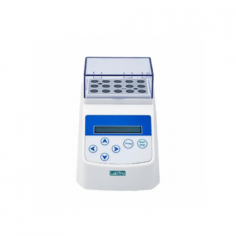 Labtro Dry Bath Incubator utilizes advanced proportional integral derivative temperature control and offers a timer range of 0 to 99 hours. It features a secure overtemperature protection system and operates without a heating lid to ensure precision and safety.