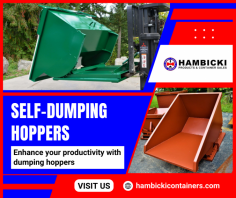 Durable Self Dumping Hoppers Solutions

Our self-dumping hoppers offer durable, efficient waste and material handling solutions, featuring automatic dumping, heavy-duty construction, and versatile designs. For more information, call us at 602-276-4552.