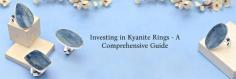 This gemstone was discovered in 1789 by German geologist Abraham Gottlob Werner, and the name “kyanite” was given by Werner himself. Just like the color blue is the rarest color found in nature, even Kyanite is a rare gemstone. In this blog, we will tell you why you should invest in kyanite rings. You will read about the benefits of wearing kyanite rings, celebs who wore kyanite rings, and some considerations that you need to be mindful of as you wear kyanite rings daily. So, without further ado, let us start our blog and understand what kyanite basically is.