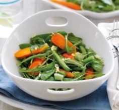 Mixed vegies with ginger dressing | Australian Healthy Food Guide