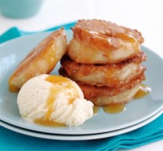 Baked apple rings with caramel sauce | Australian Healthy Food Guide