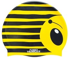 FUNKY TRUNKS The Bumble Bee Swim Cap