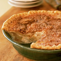 Warm Apple-Buttermilk Custard Pie Recipe < 100 Healthy Dessert Ideas - Cooking Light
