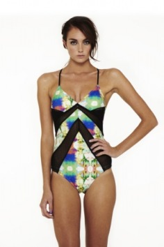 Suboo Sun Kissed Nirvana Mesh One Piece Swimsuit