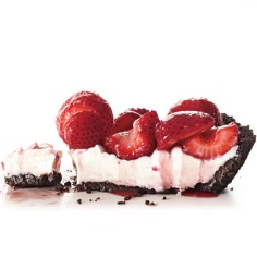 No-Bake Fresh Strawberry Pie Dessert < 100 Healthy Dessert Ideas - Cooking Light