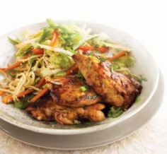 Hoisin chicken with crunchy noodle salad | Australian Healthy Food Guide