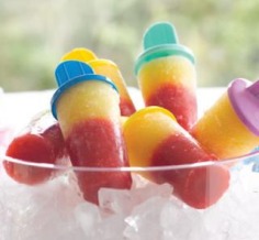 Strawberry and pineapple ice-blocks | Australian Healthy Food Guide