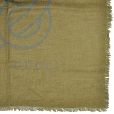 Gucci Women Scarf Gray Taupe Large Square  Discount Women Designer Scarves Outlet | Como Milano