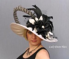 Kentucky Derby Hats - Lady Diane Hats - Ladies Hats