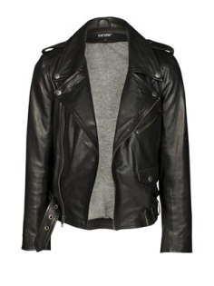 	LEATHER JACKET - Oxford
