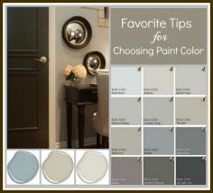 Tips & Tricks to Choosing the Perfect Paint Color {The Creativity Exchange}