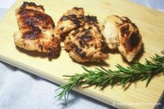 Grilled Lemon Herb Chicken Thighs for just 260 calories and 6 Weight Watchers PointsPlus