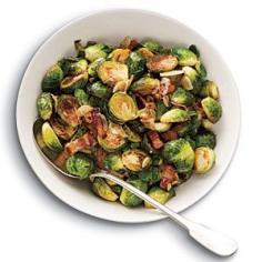 Brussels Sprouts with Bacon, Garlic, and Shallots | MyRecipes.com