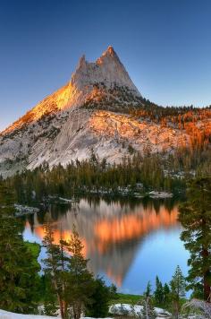 Cathedral Peak in Yosemite National Park.
