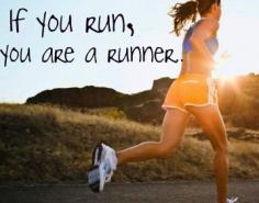 There you go..........A runner doesn't have to run fast or far. Let this inspire you to get out and do something, anything, not just running.