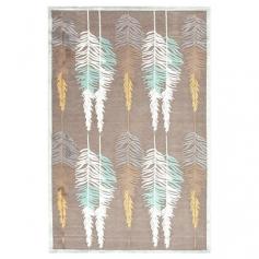 Feathers Rug | Boho Home Decor