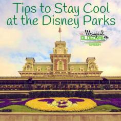 The Magical Blogorail: Tips to Stay Cool at the Disney Parks