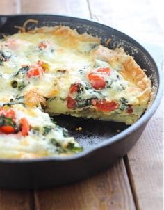 Potato Crusted Vegetable Frittata