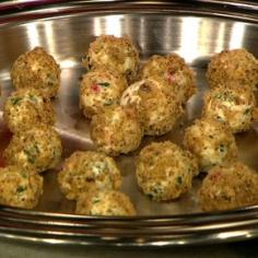 Carla Hall's Roasted Beet Goat Cheese Bites from the ABC shot The Chew!