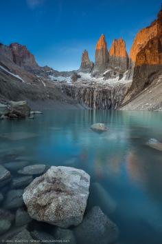 Torres del Paine, Patagonia, Chile.