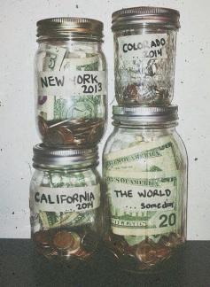saving up money for future places I want to go see and discover and maybe move to.  - Best Value Travel and Accommodation