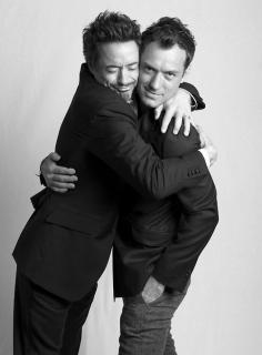 Jude Law & Robert Downey Jr.