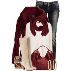 "Knit Cardigan" by colierollers on Polyvore