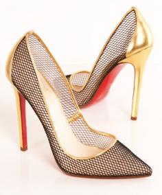 Fishnet Pumps / Christian Louboutin