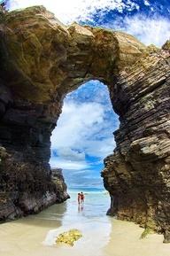 Playa de las Catedrales, Galicia, Spain