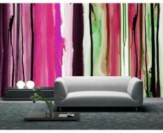 beautiful "melting" accent wall