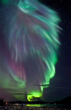 aurora borealis in norway.