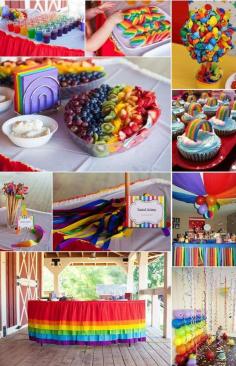 Beyond Usual Rainbow Party Ideas