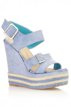 Olivia-4 Wedge In Blue