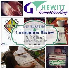My First Report--a series of unit studies for grades 1-4 #science #unitstudy #insects #worms #homeschool #hsreview