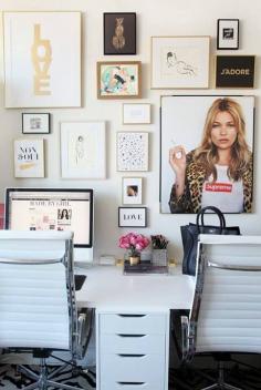 15 chic home office ideas and inspiration - kaelahbee.com