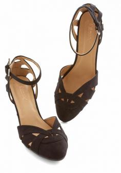 Currant Scones Heel in Black $49.99